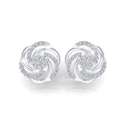 Bông Tai Kim Cương EARRING 45