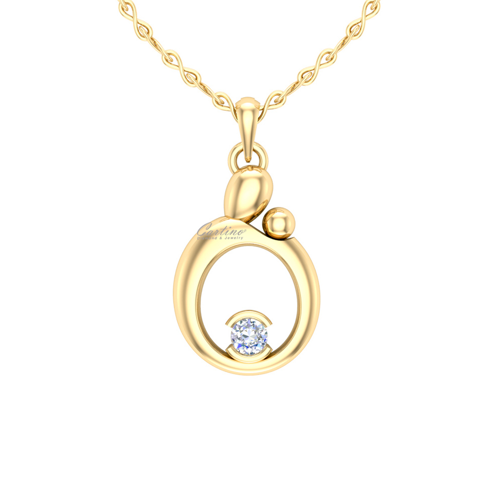 Mặt Dây Bạch Kim PENDANT 20