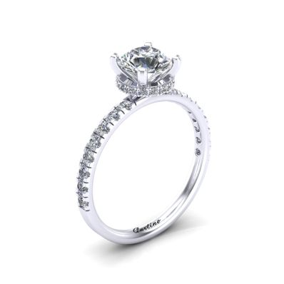 Nhẫn Đính Hôn Platinum 9