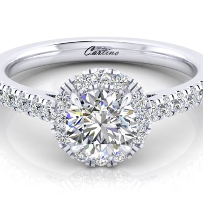 Nhẫn Đính Hôn Platinum 11