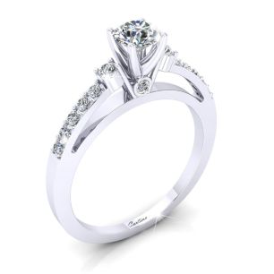 Nhẫn Đính Hôn Platinum 15