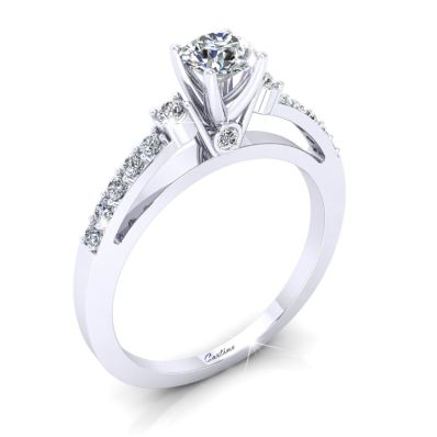 Nhẫn Đính Hôn Platinum 15