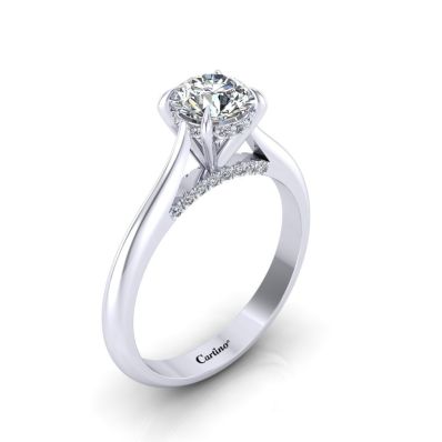 Nhẫn Đính Hôn Platinum 16