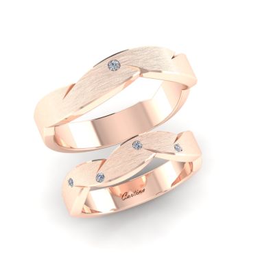 Nhẫn Cưới Kim Cương SHARP RING 11