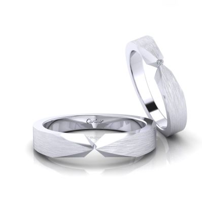 Nhẫn Cưới Kim Cương SHARP RING 10