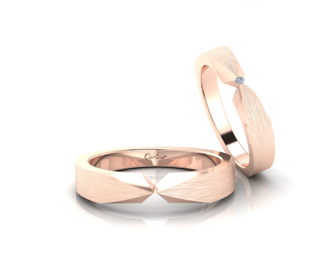 Nhẫn Cưới Kim Cương SHARP RING 10