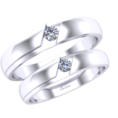 Nhẫn Cưới SHARP RING 2