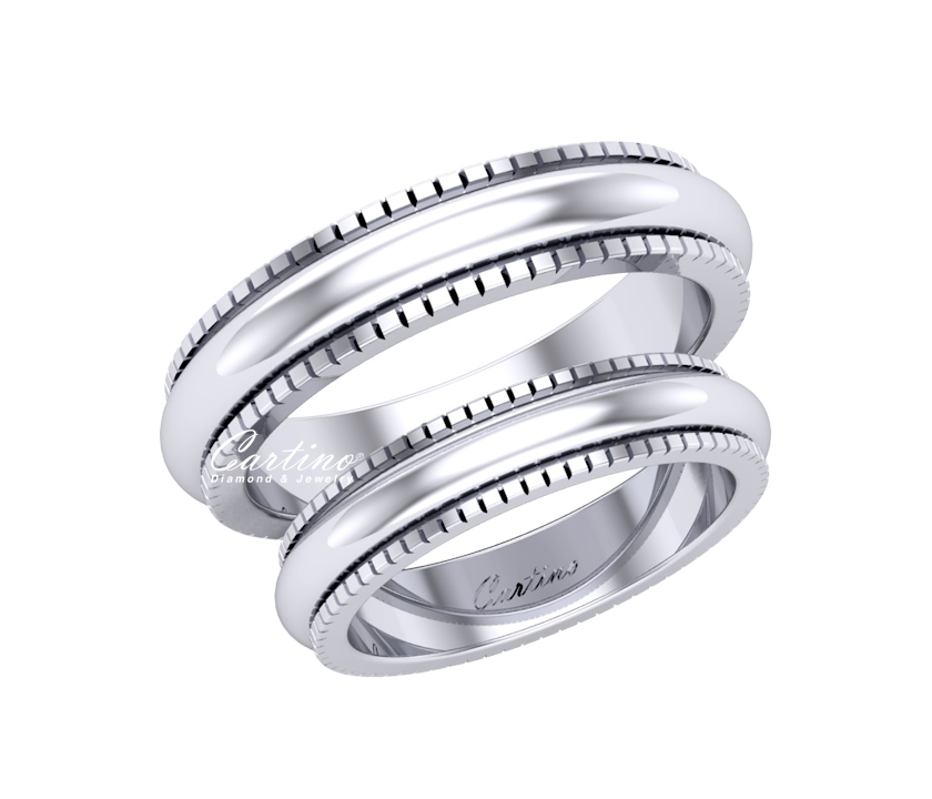 Nhẫn Cưới Platinum MARRIAGE RING 1