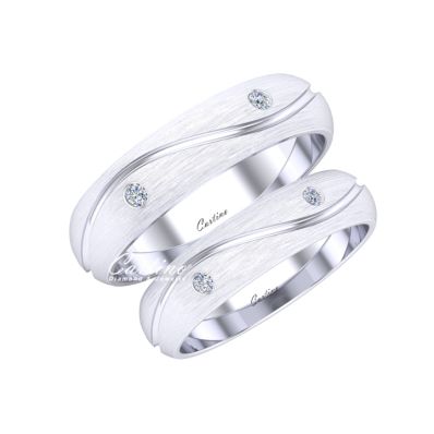 Nhẫn Cưới Platinum LUNISOLAR COUPLE