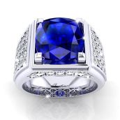 Nhẫn Nam Sapphire Men Ring 63