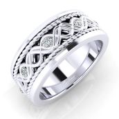 Nhẫn Nam Đá CZ Men Ring 16