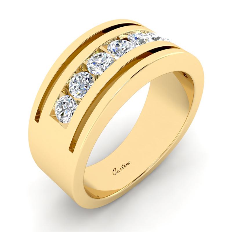 Nhẫn Nam Đá CZ Men Ring 19