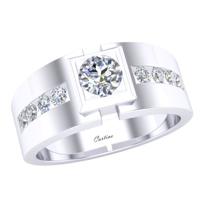 Nhẫn Nam Đá CZ Men Ring 5