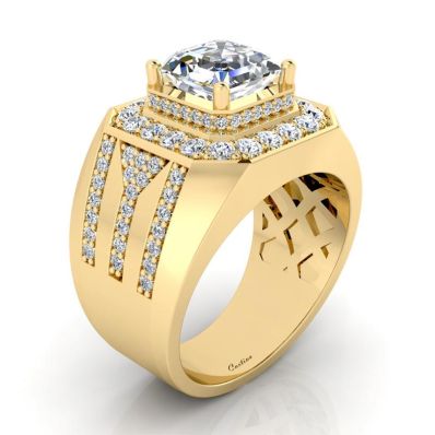 Nhẫn Nam Đá CZ Men Ring 02