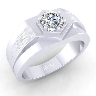 Nhẫn Nam Đính Đá CZ Men Ring 20